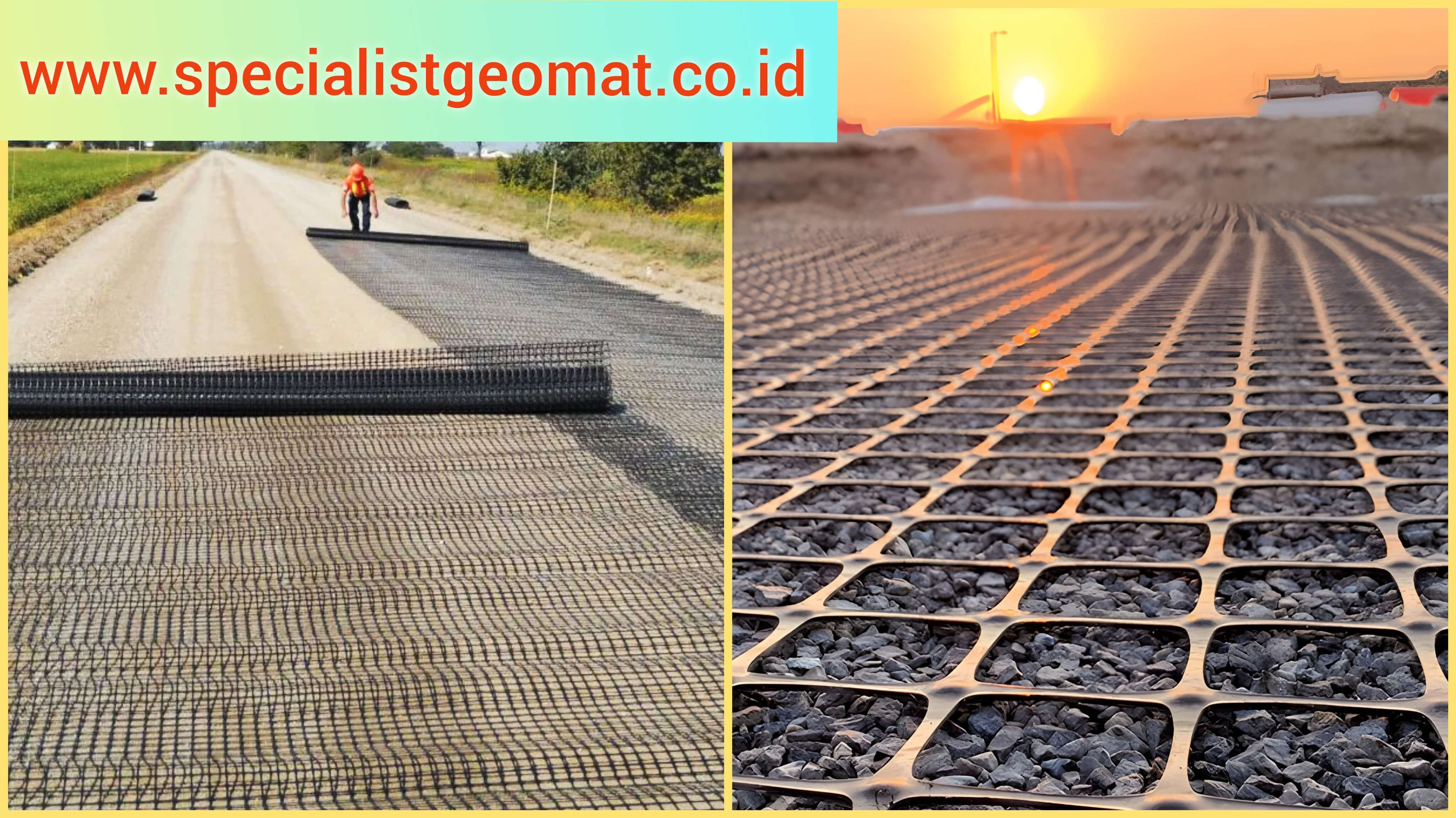 Distributor Jual Geogrid Biaxial PP