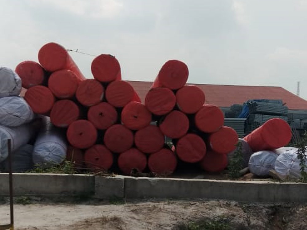 pengiriman geotextile PT Prima Geotex Indo ke Dumai Riau