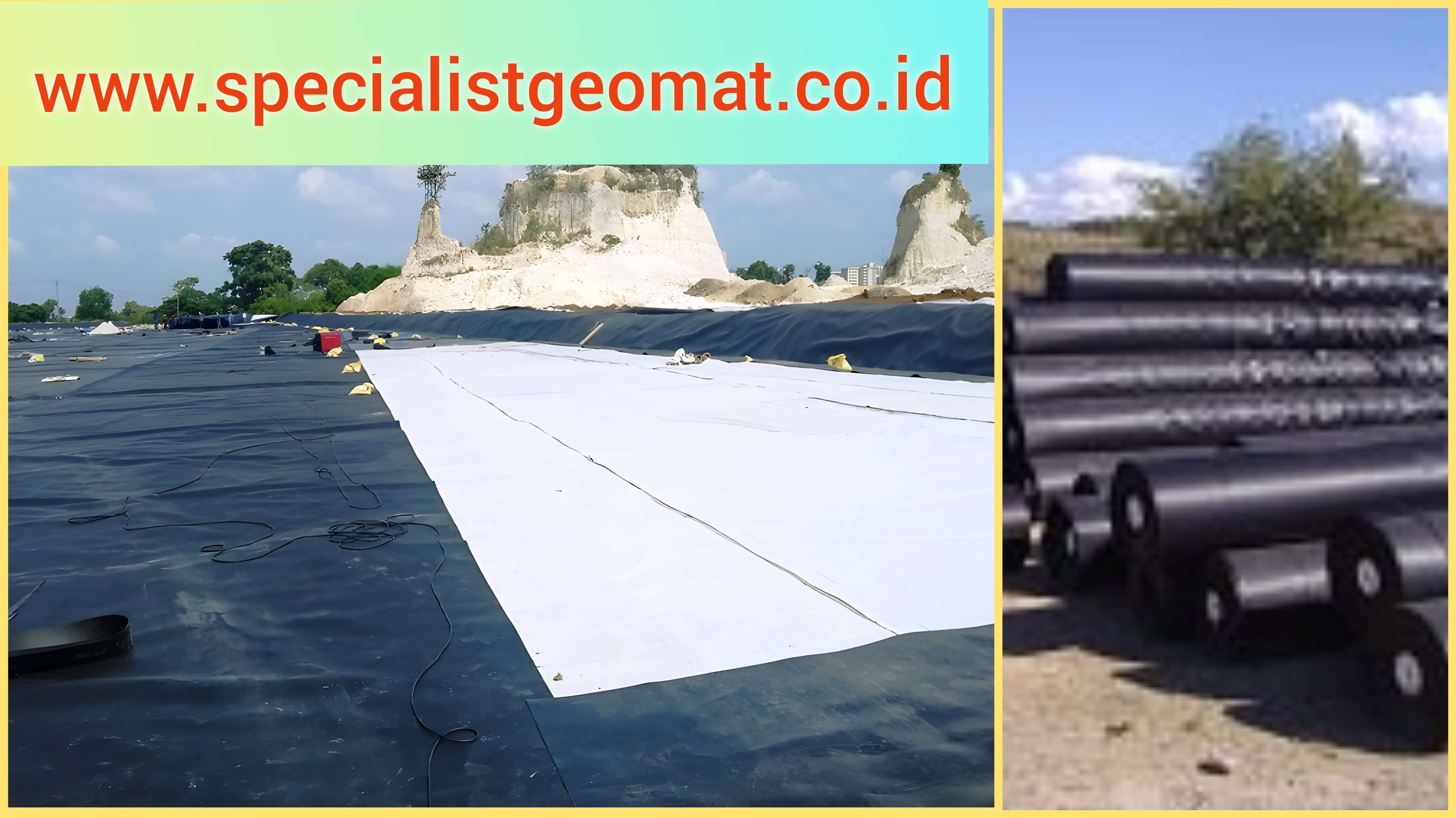 Distributor jual geomembrance